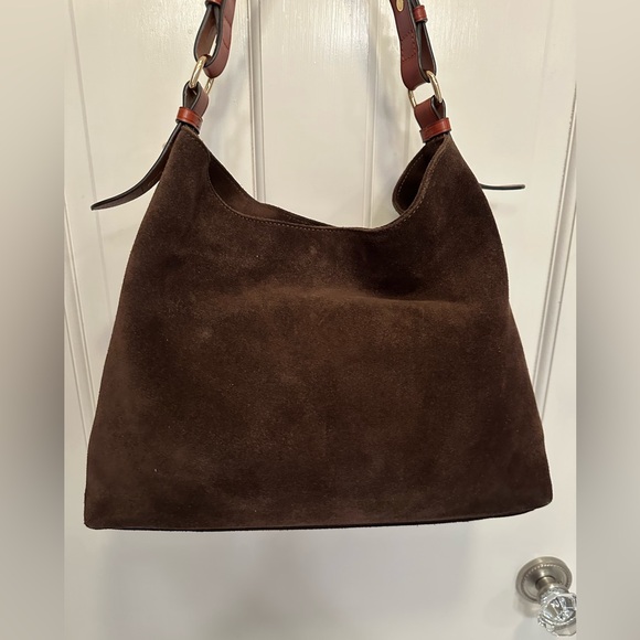 Dooney & Bourke Suede Cooper Hobo - Picture 2 of 10